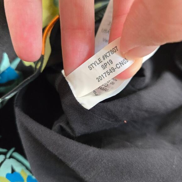 NWT J. Crew Liberty Pavilion Ruffle Floral Print Dress 4 - Picture 5 of 10